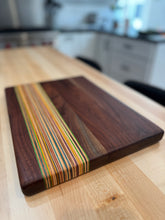 Skateboard Veneer Serving Board | Cutting Board with Set of 4 Coasters